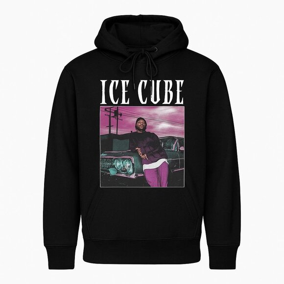 Ice Cube Other - Ice Cube Mens Large Black Graphic Hoodie Good Day Vintage Sweatshirt Large
